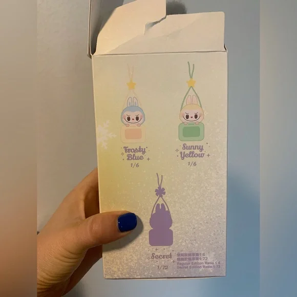 Plush Pop Land Exclusive - Twinkly Fairy Tale Frosty Blue Labubu - Picture 4 of 4